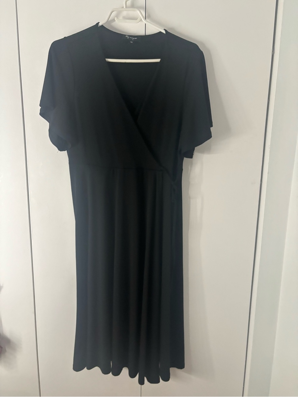 Black Maxi Dress with Ties